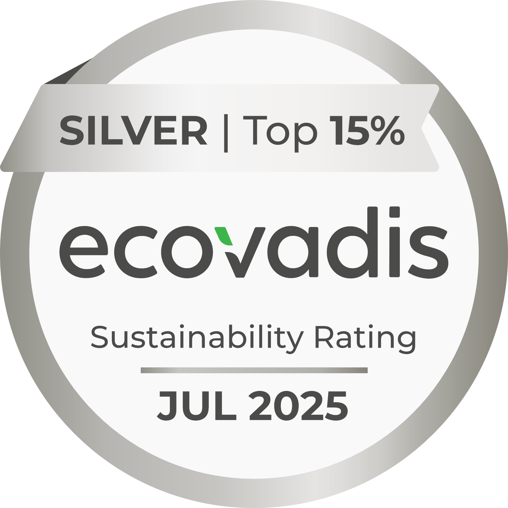 Silver Medal by EcoVadis